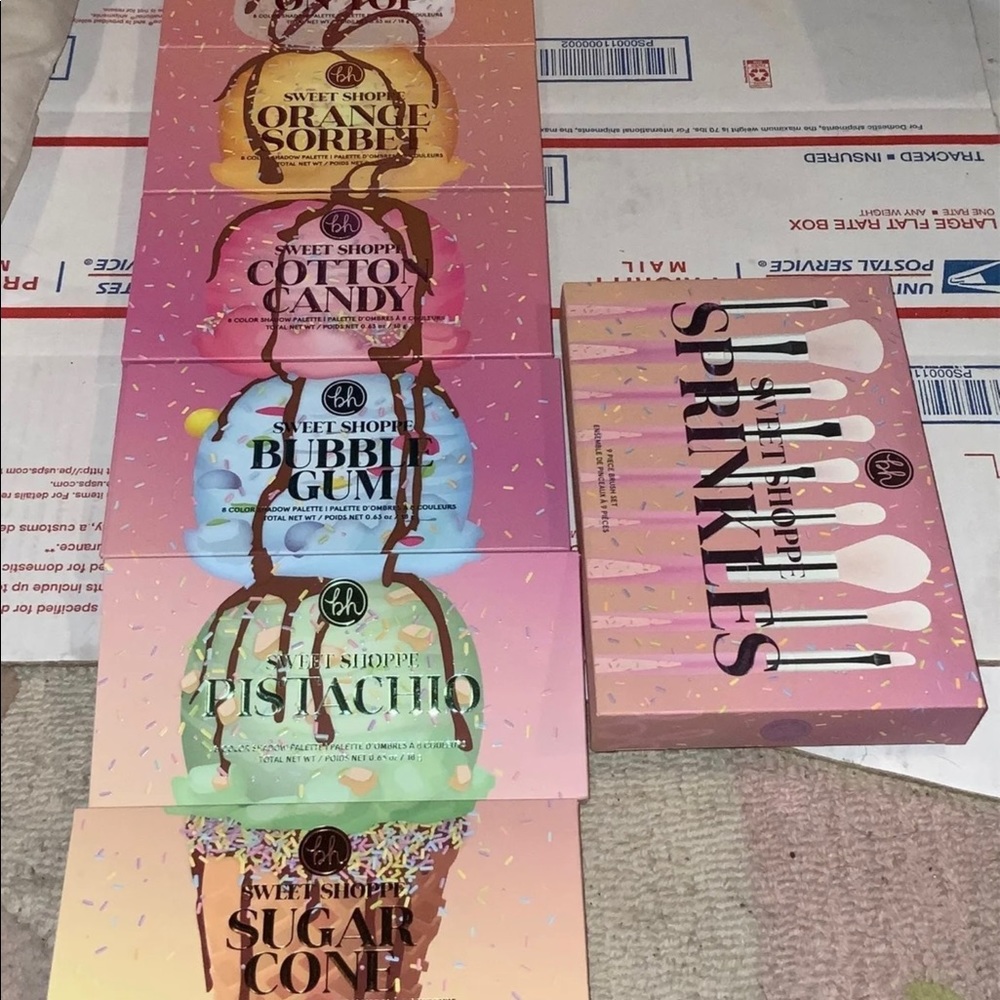 BH Cosmetics Sweet Shoppe Palettes LE ALL BN